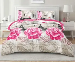 100% Cotton Filled Duvet Sets for Queen Double Size Mattress