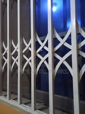 Single Flat Bar Window Burglar Proofs