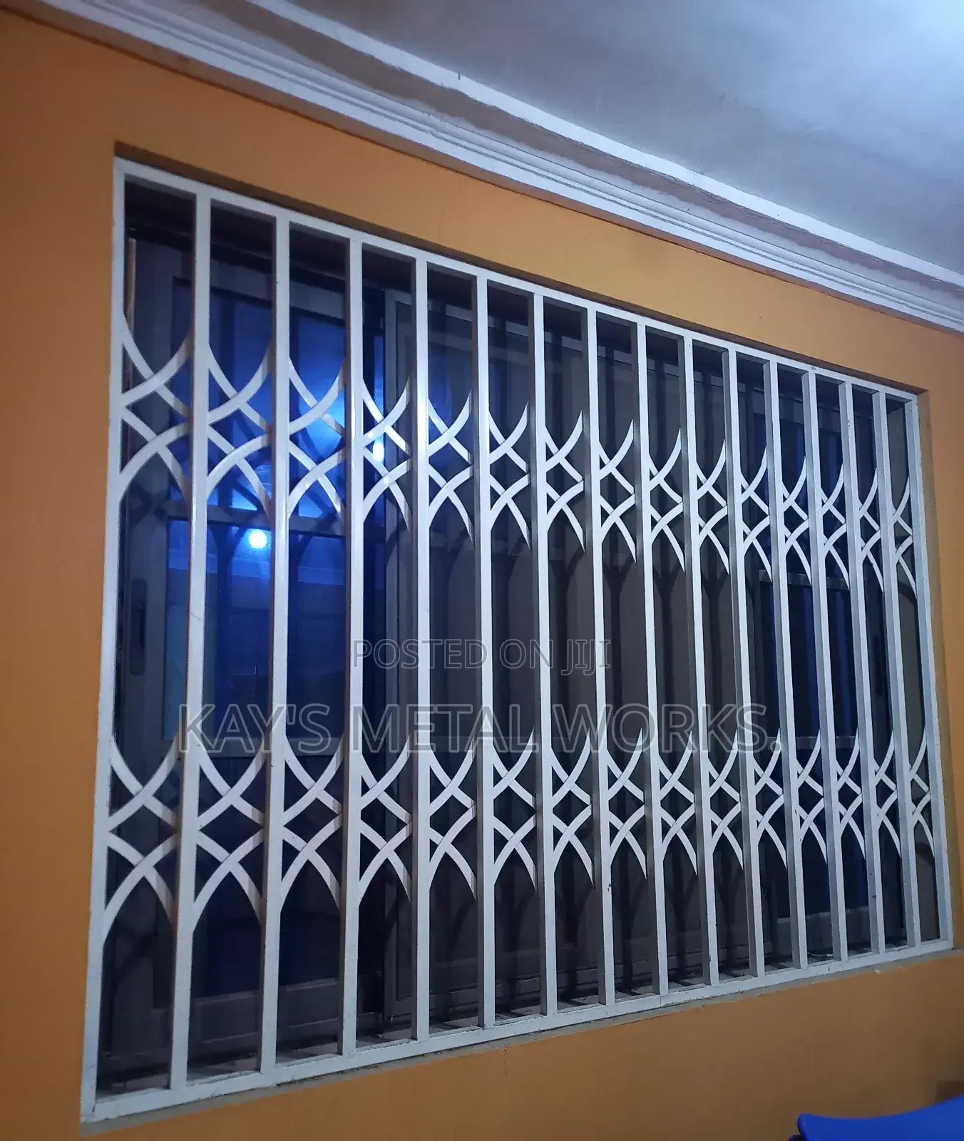 Single Flat Bar Window Burglar Proofs