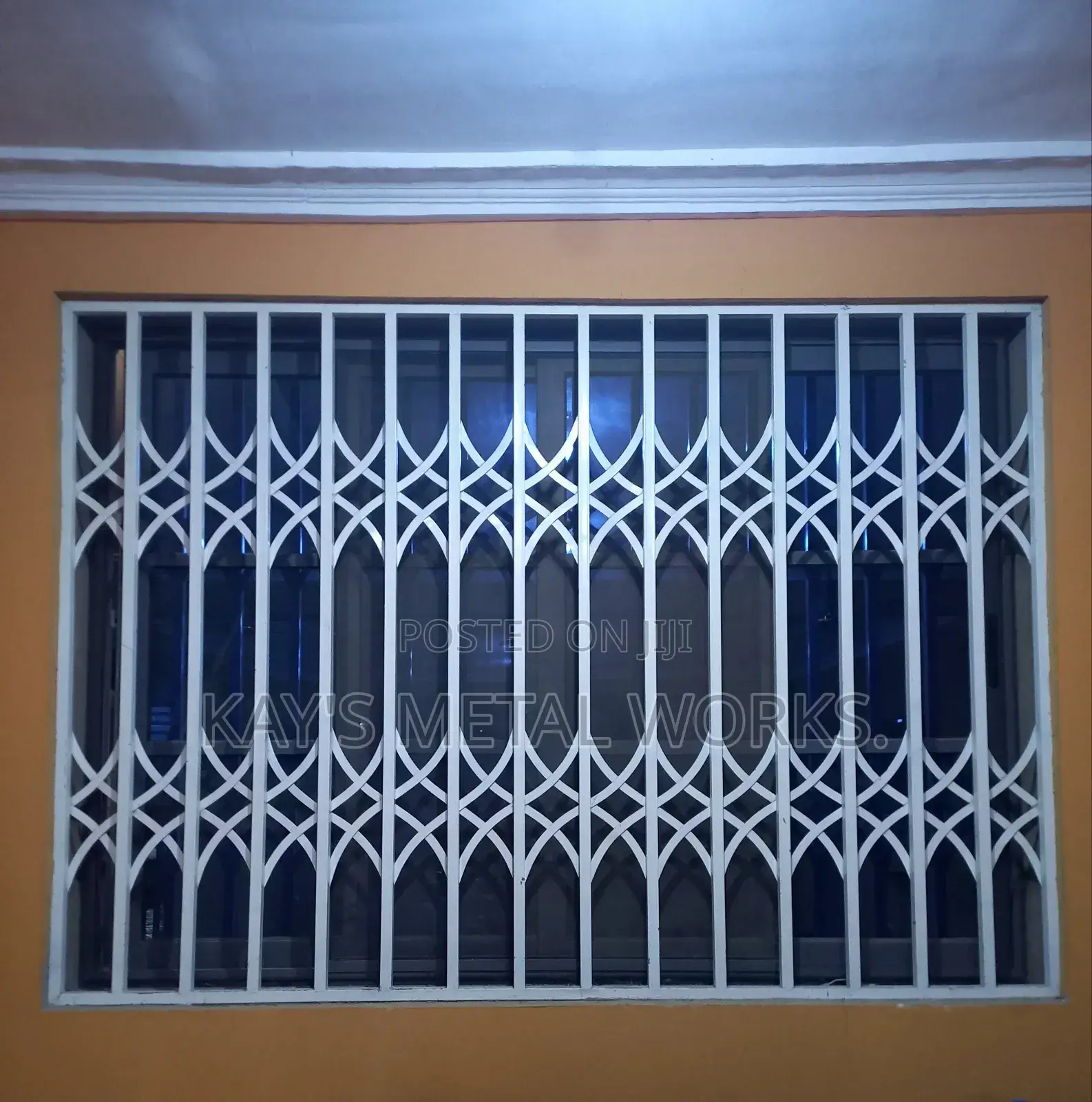 Single Flat Bar Window Burglar Proofs