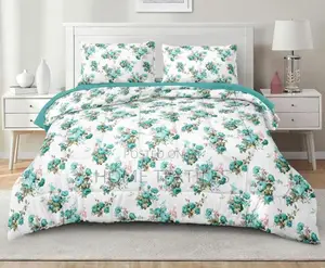 7piece Blue and White Combination Duvet Set for Queen/Double