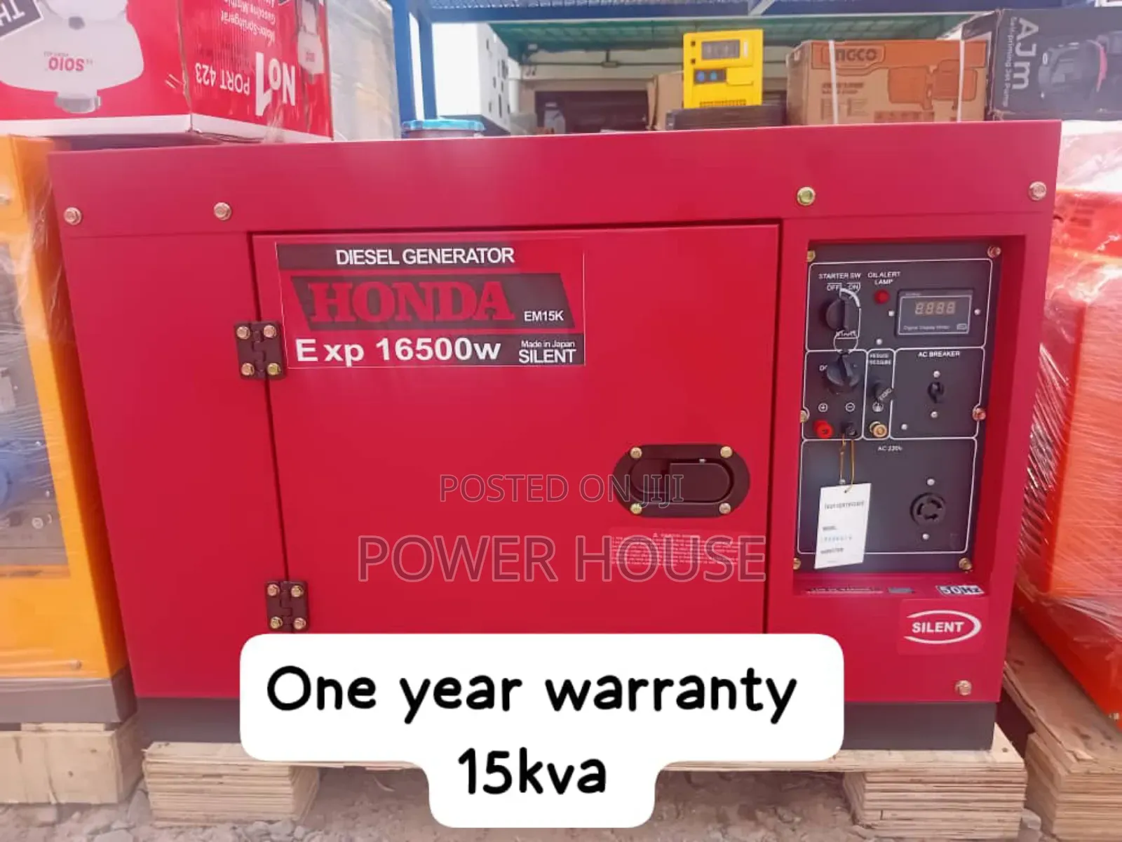 Compatible Honda 15kva 16500watt Diesel Silent Generator