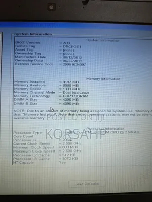 Laptop Dell Latitude E6420 8GB Intel Core I5 HDD 500GB