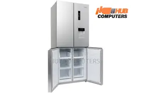 Wsbes4mds Willow 80cm 4-French Door Fridge Freezer-Silver
