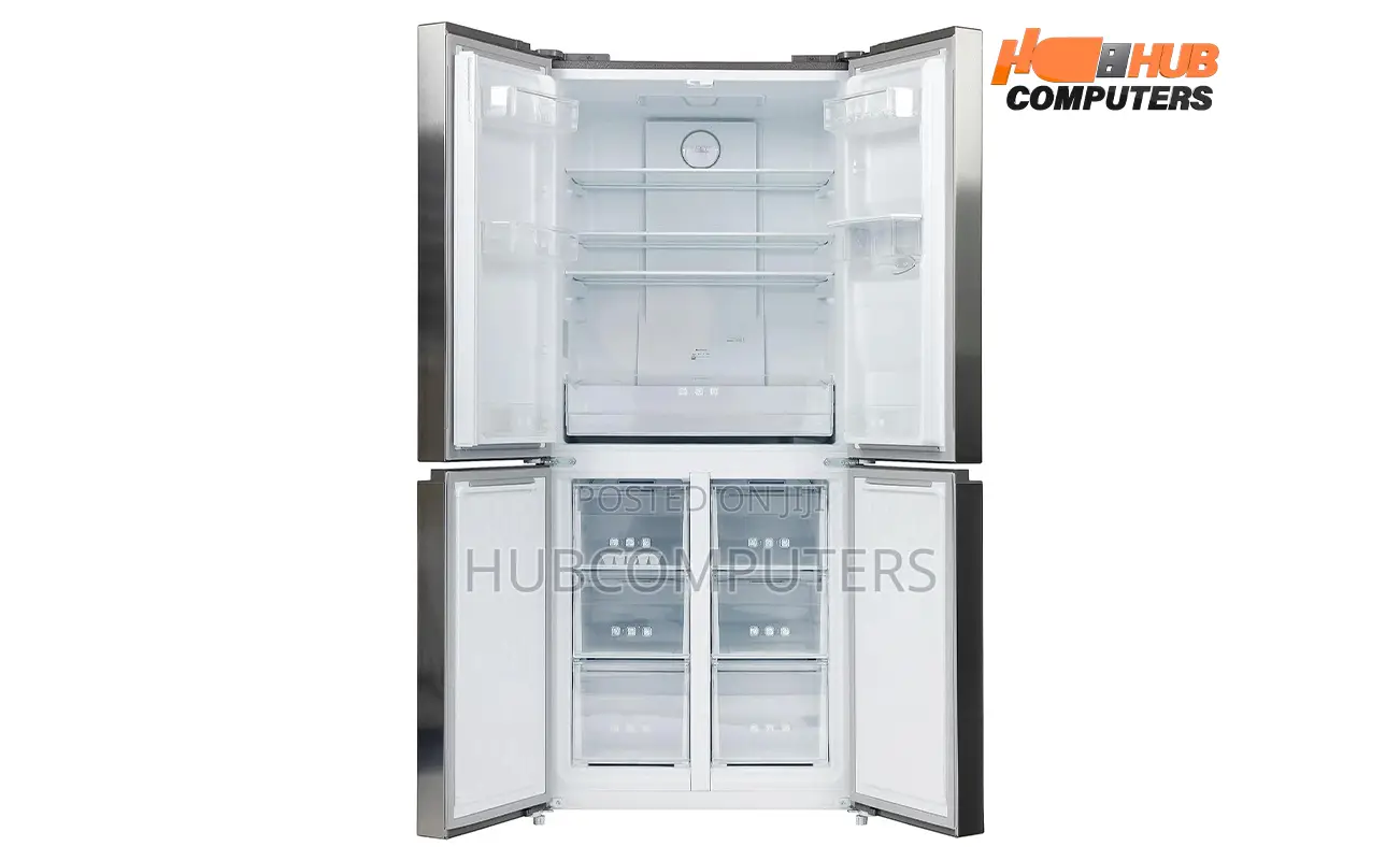 Wsbes4mds Willow 80cm 4-French Door Fridge Freezer-Silver