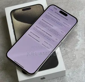 Apple iPhone 15 Pro Max 256 GB Silver