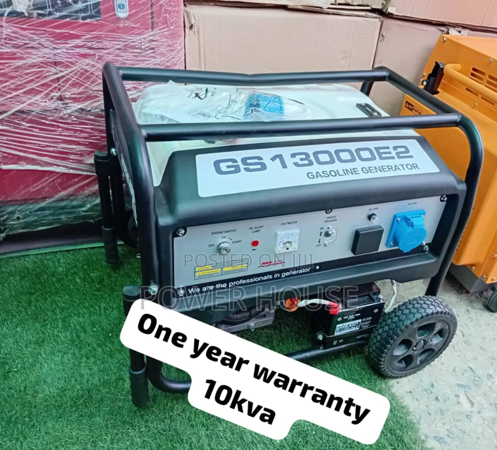 Ardent Uk-D Silent Petrol 10kva 13000watts Generator Uk Made