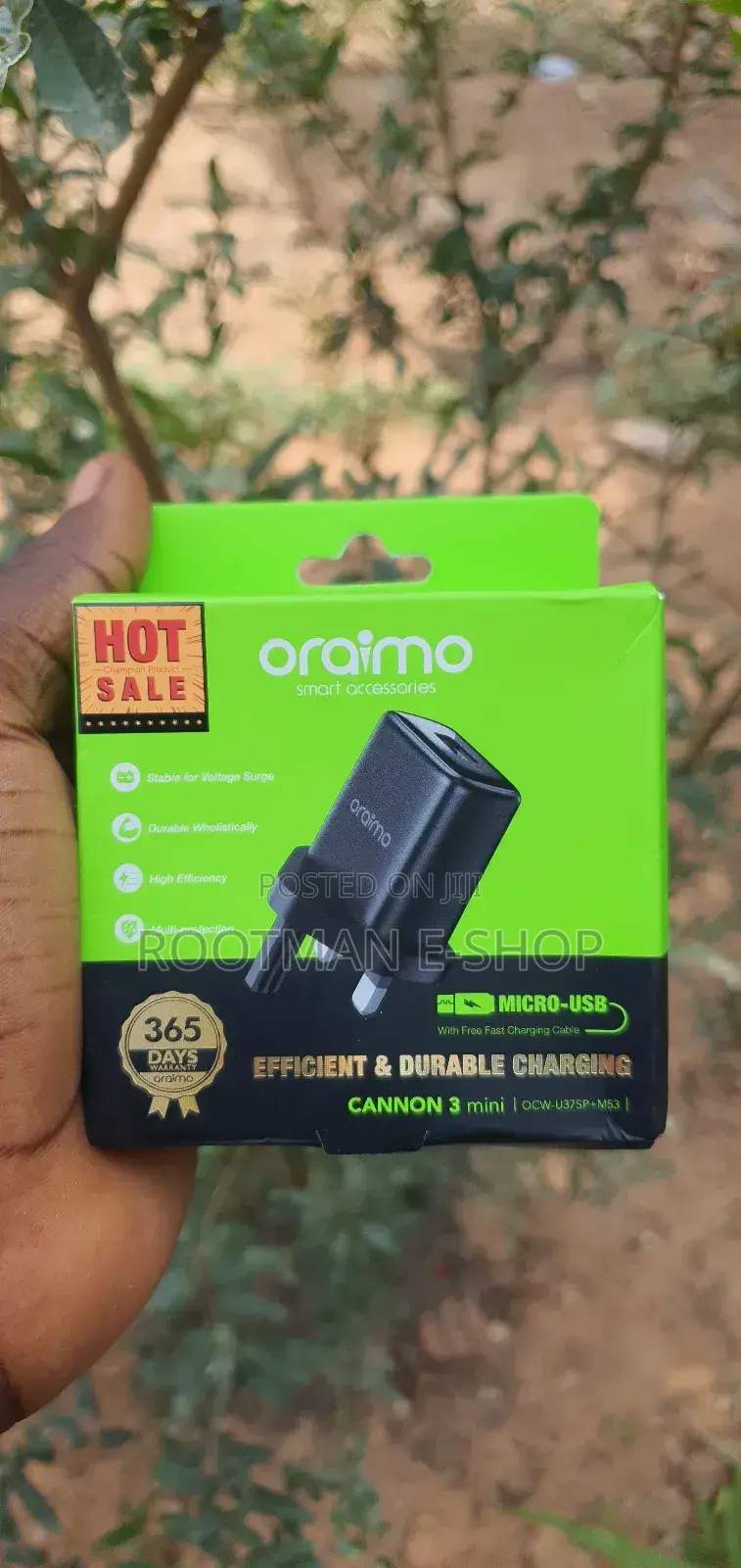 Mirco Usb Completel 5w Charger (Oraimo)