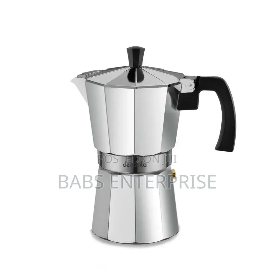 Decakila Aluminum Espresso Maker Kmcf023m