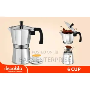 Decakila Aluminum Espresso Maker Kmcf023m