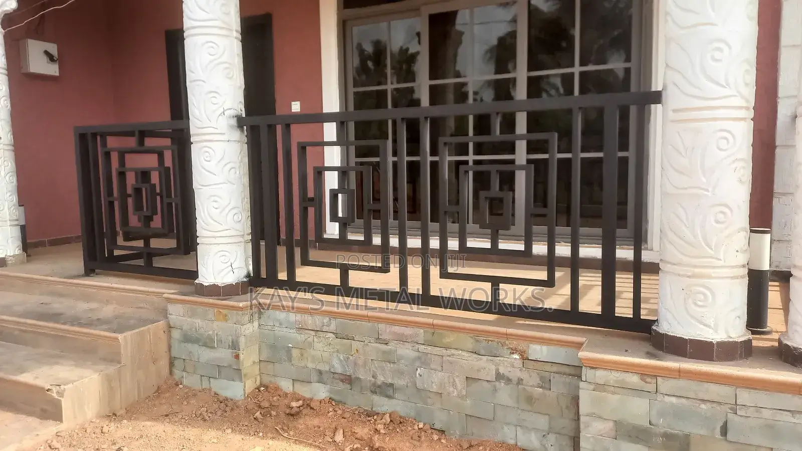 Triple Boxes Design Balustrade
