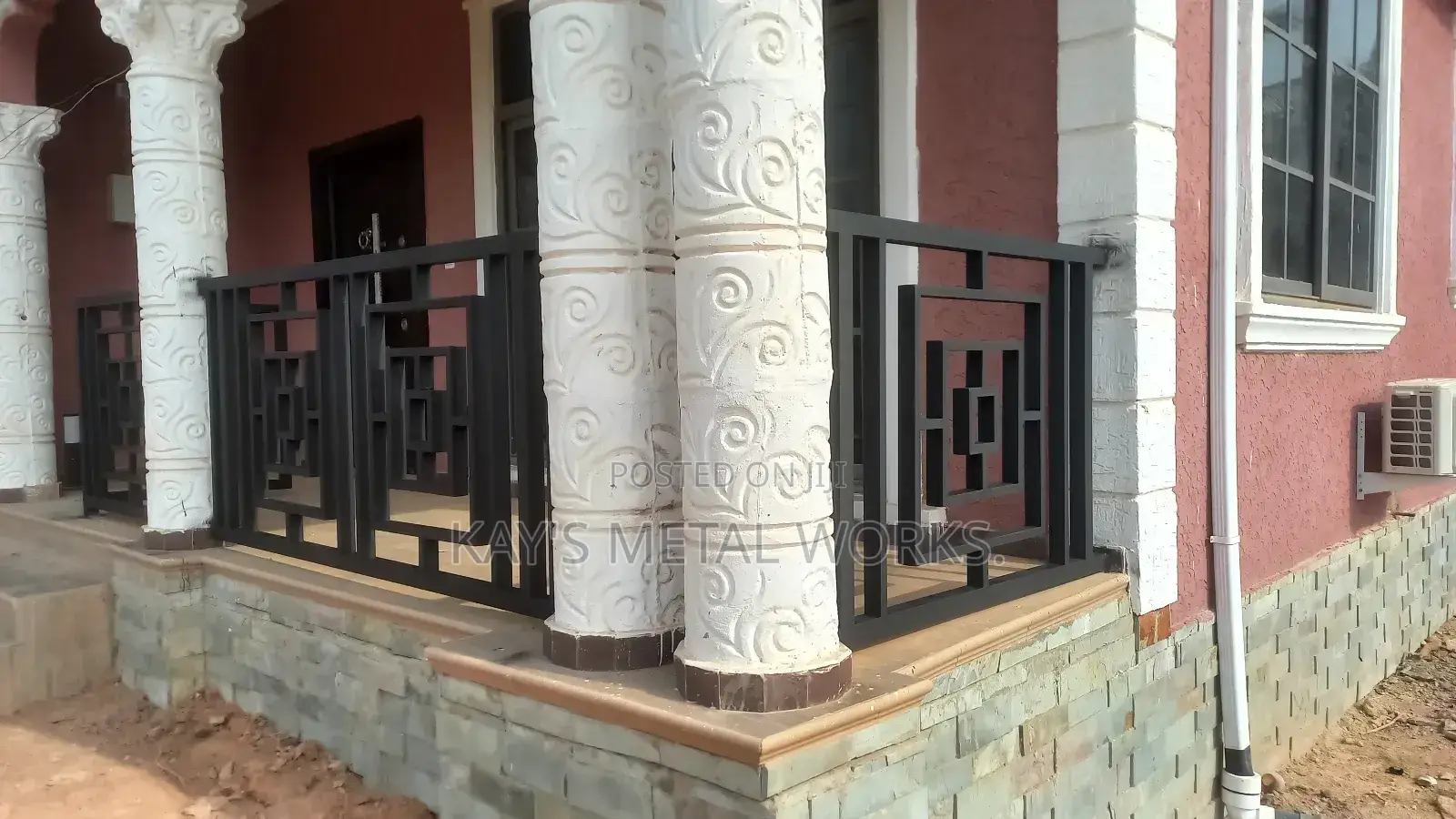 Triple Boxes Design Balustrade