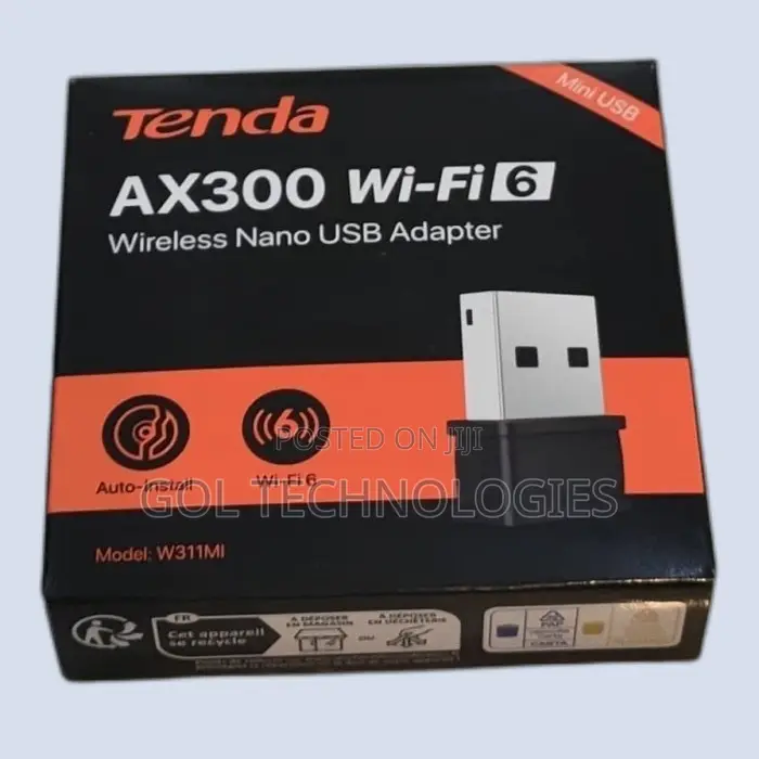 Usb Wifi Adapter Ax300 Wi-Fi 6 High Speed Nano Usb Adapter