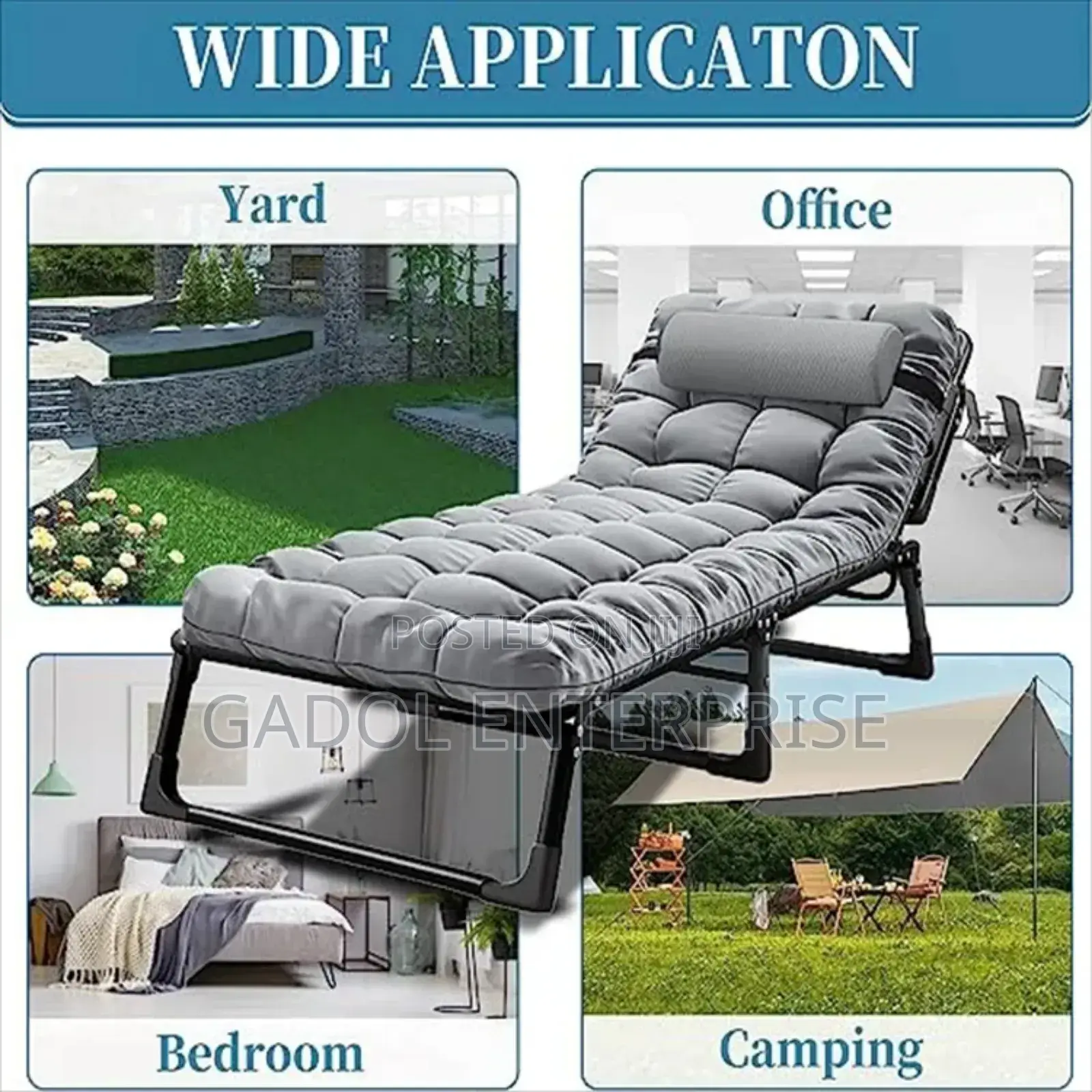 Camp Bed Outdoor Foldable Bed