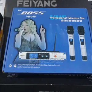 Professional Wireless Mic _ Boss Vb-218