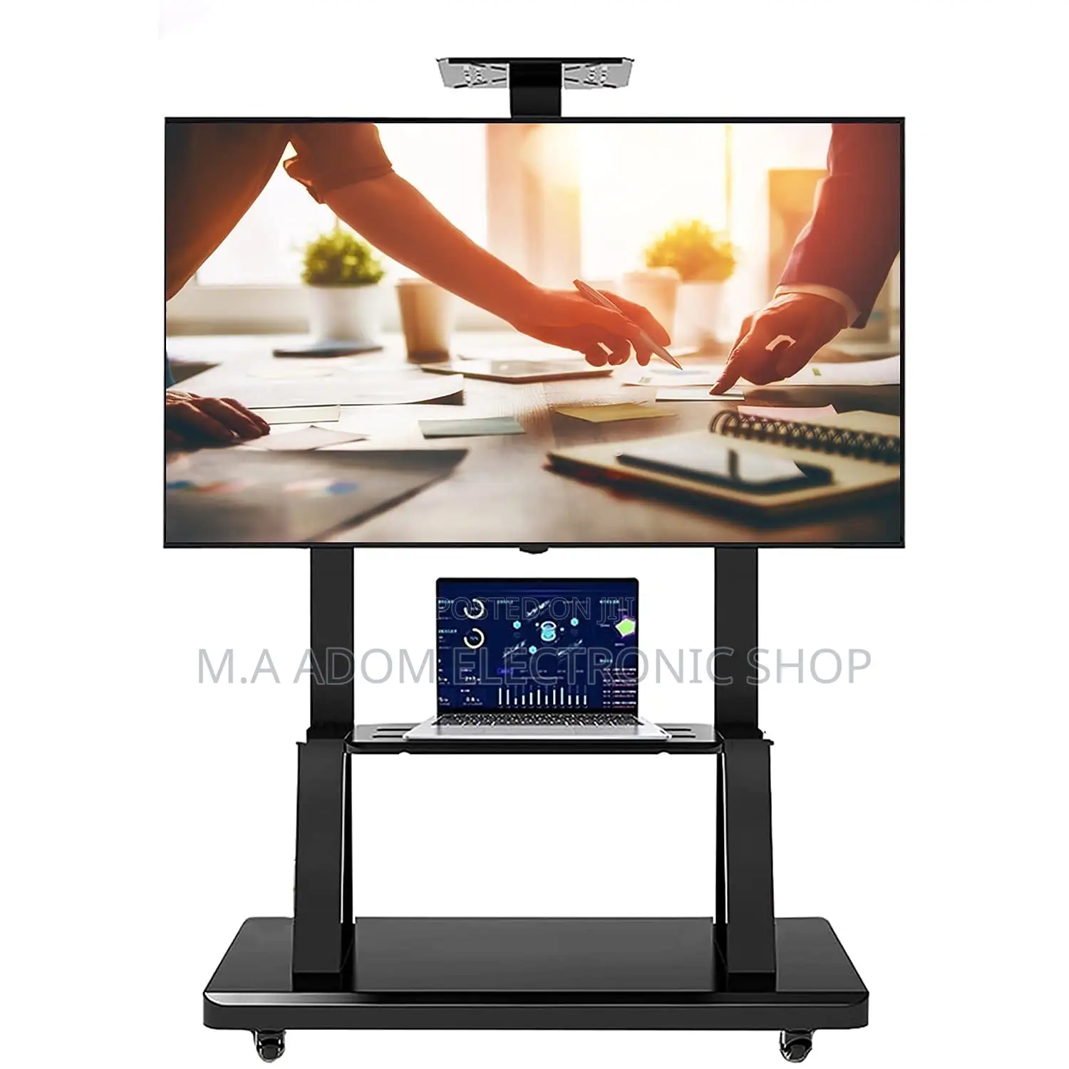 Heavy Duty Steel Frame Stand For Led Tv Fits 32”-70”