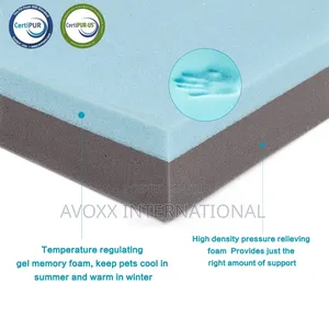 Gohoopet Orthopedic Memory Foam Bed Large for Dogs,35x22"X3"