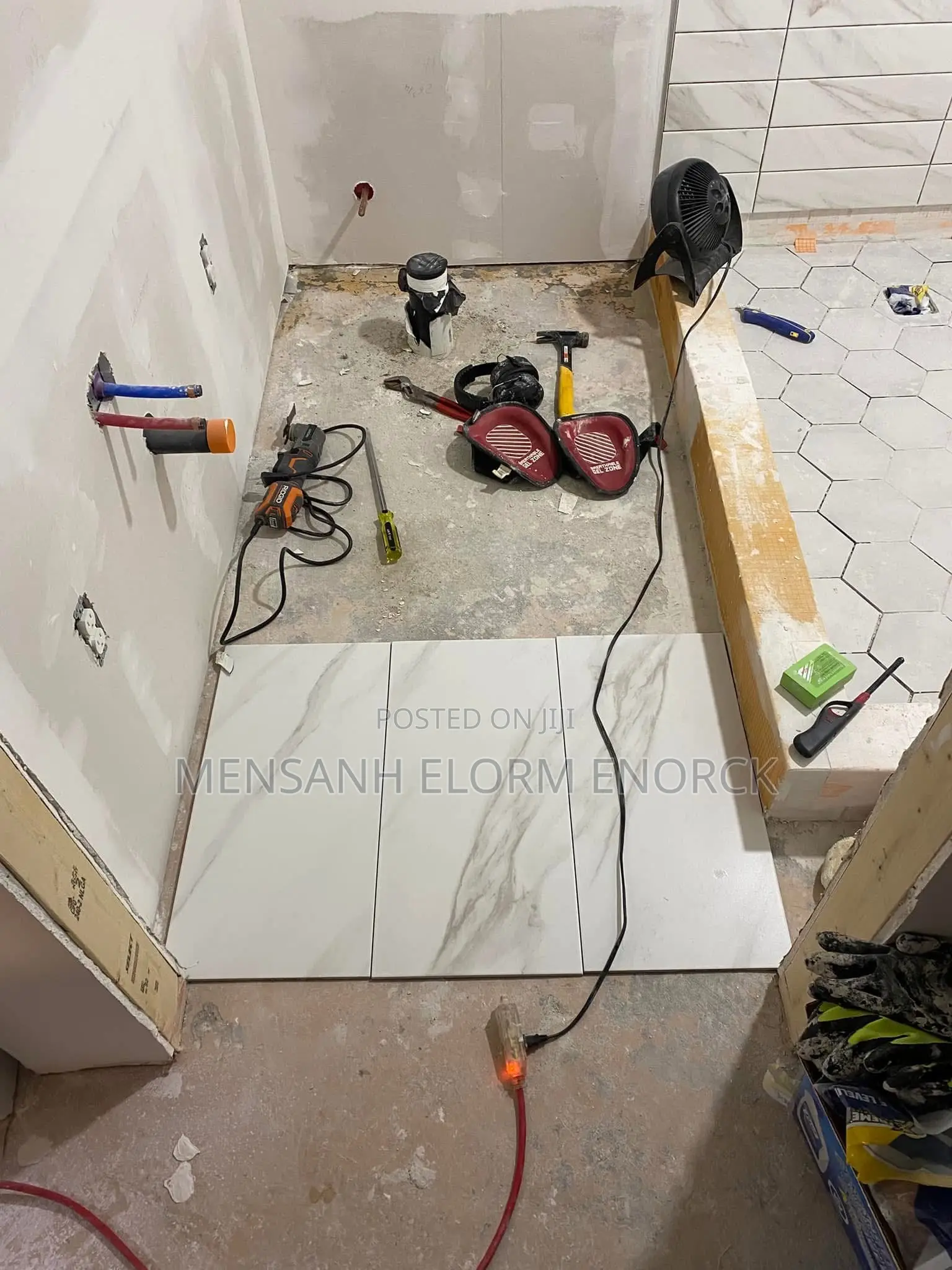 Tiling Work