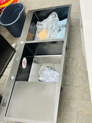 Matte Black Sink - Double Bowl - Kitchen Sink