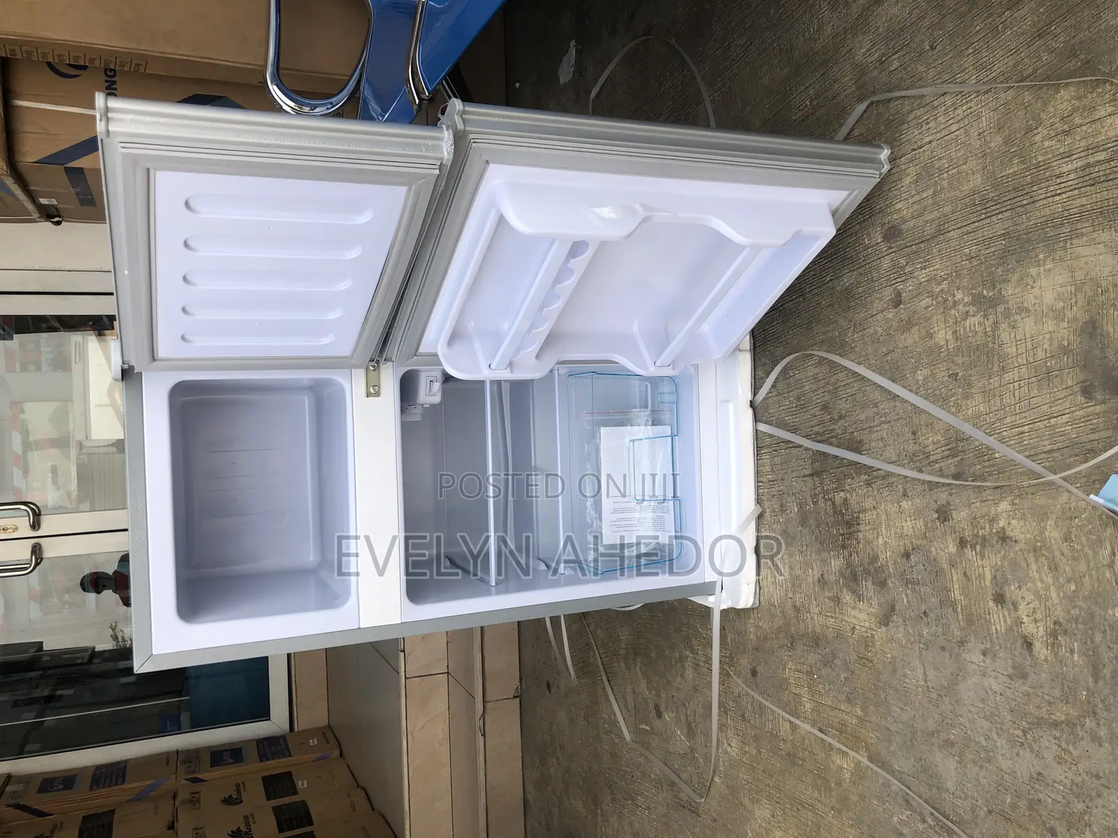 Affordable Nasco Double Door Table Top Fridge 86 Liters