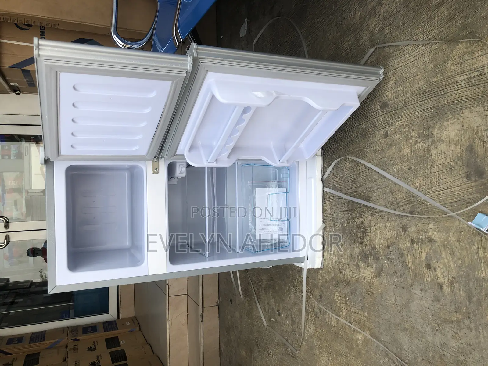 Affordable Nasco Double Door Table Top Fridge 86 Liters