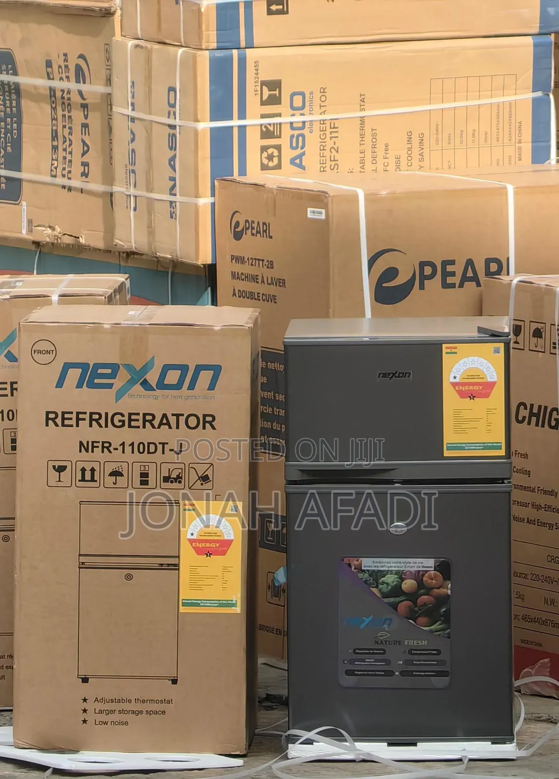 Nexon Table Top 80l Double Door Refrigerator