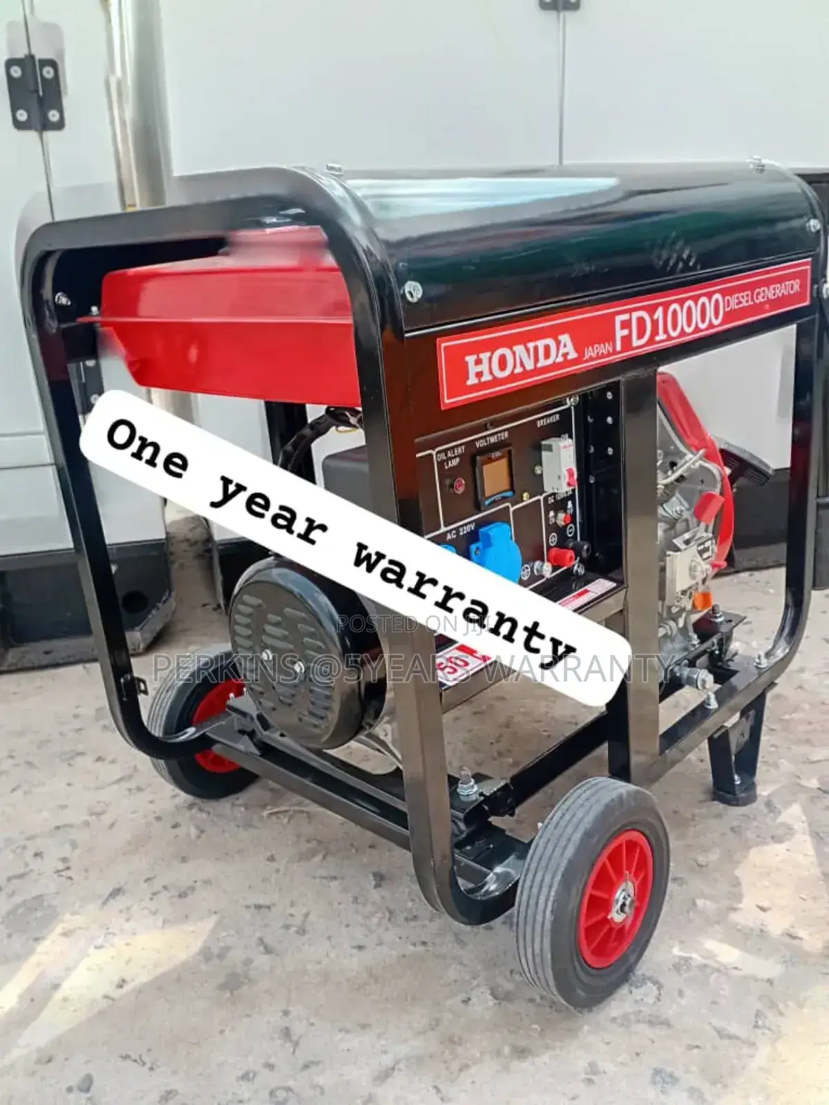 Electrifying Solution 10kva 10000watts Honda Diesel Generato
