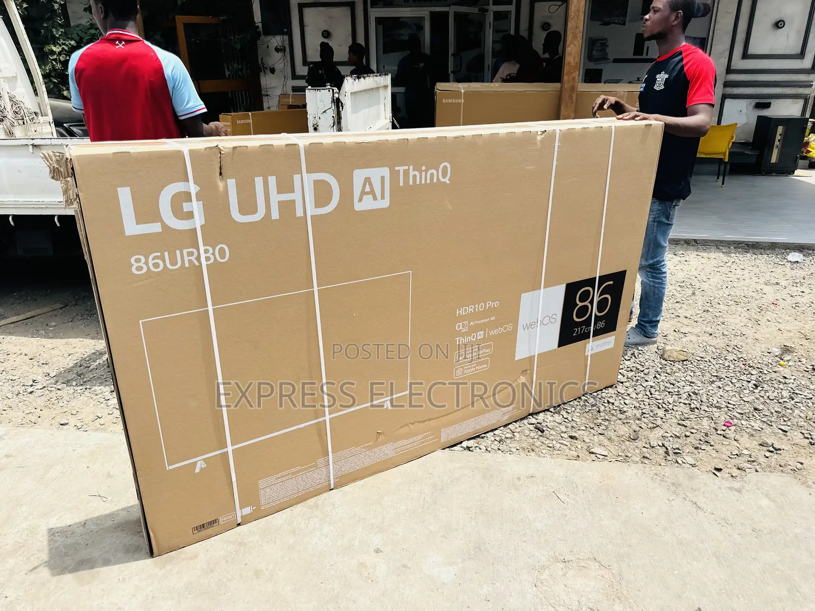 Vivid Wide Enhance Display Tv Uhd Smart Lg 86”Ur78000