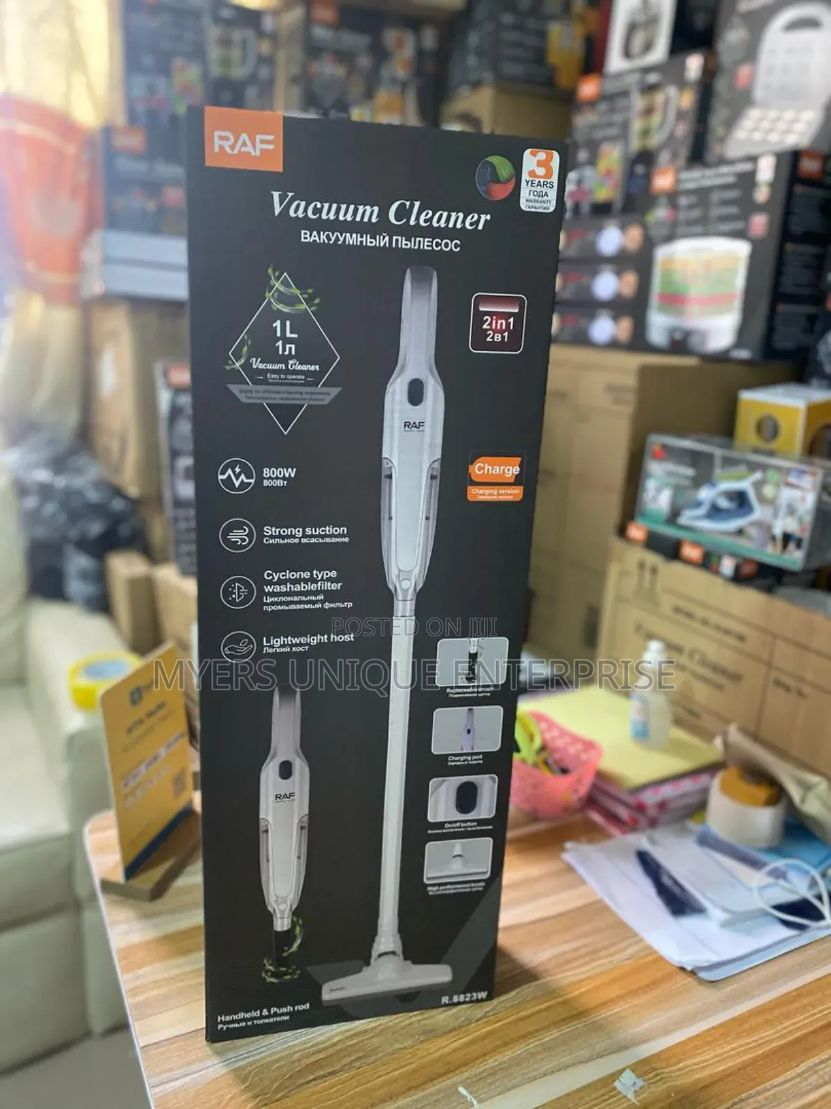 Multi-Functional Cordless Vacuum Cleaner
