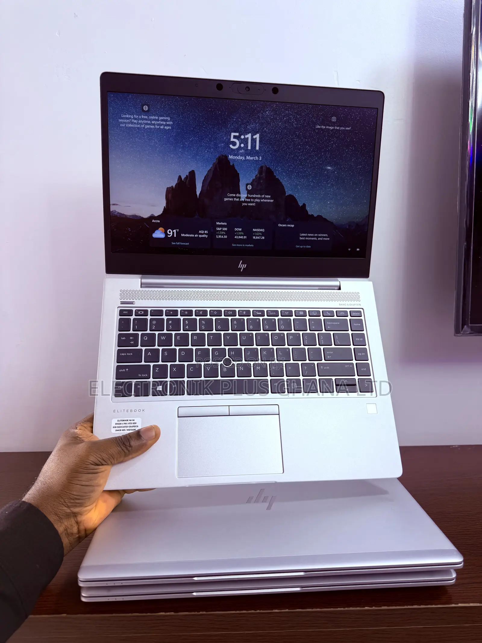 Laptop HP EliteBook 745 G6 8GB AMD Ryzen 5 SSD 256GB