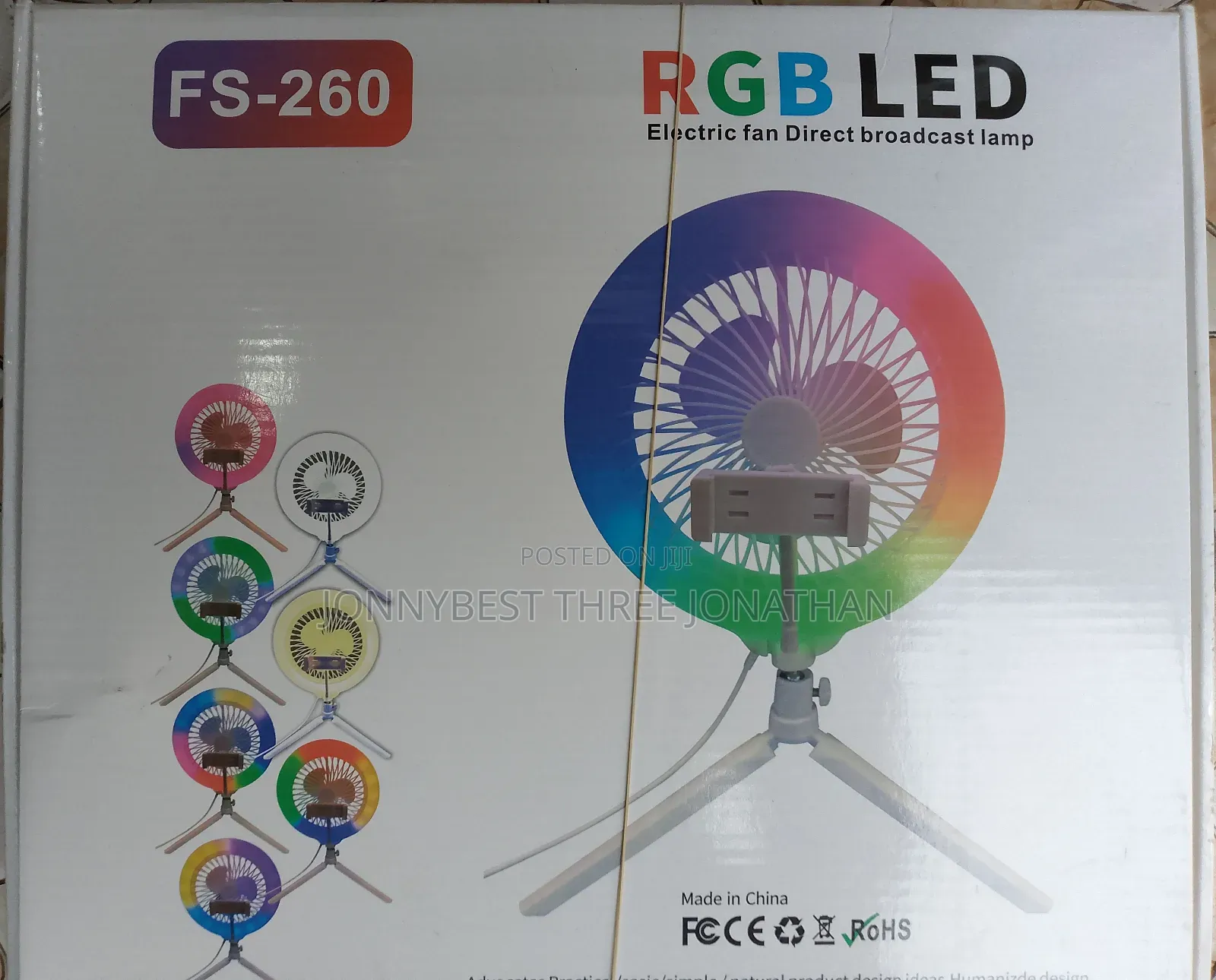 Fan Ring Light