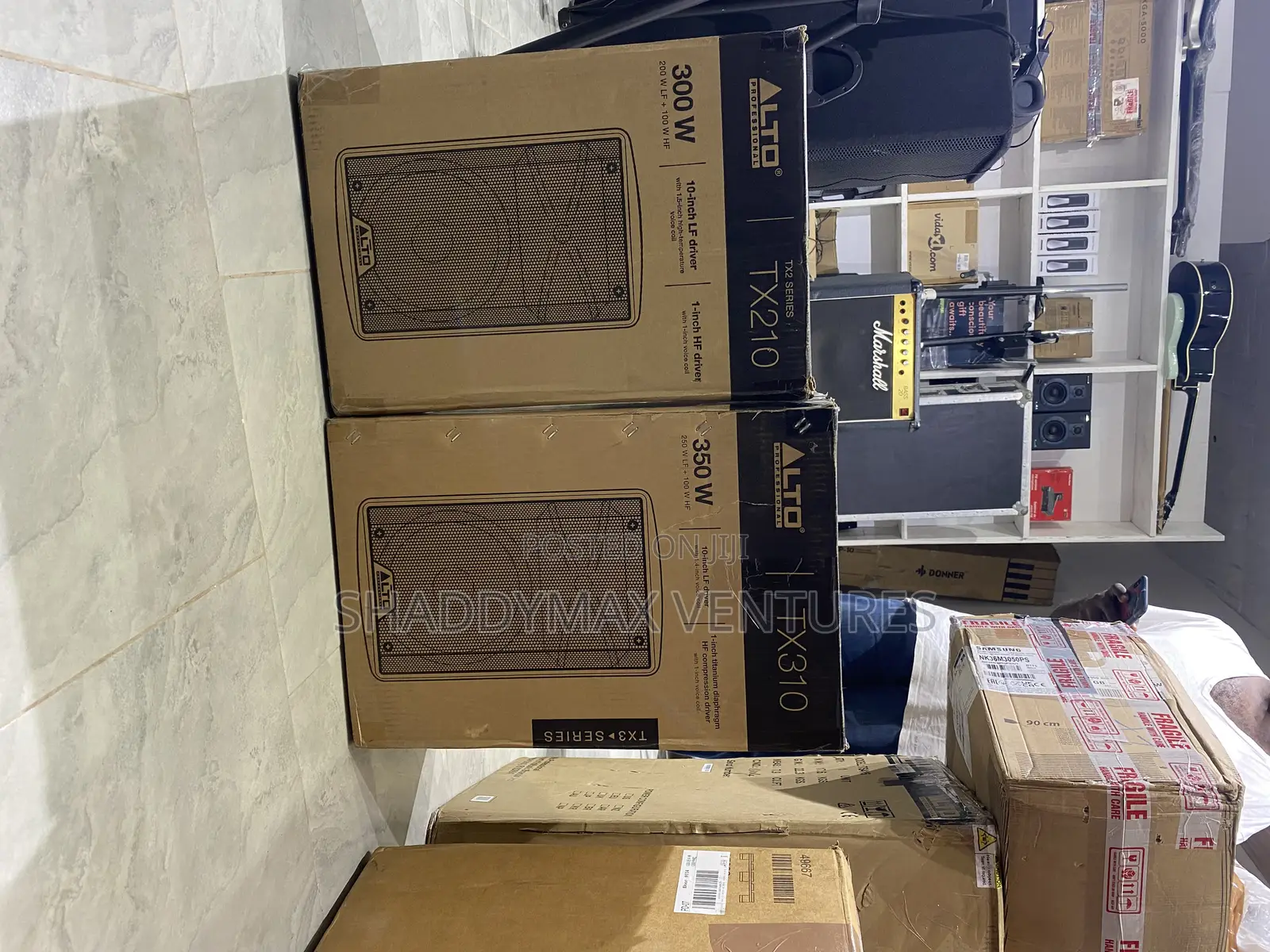 Alto Tx310 + Tx210 Active Monitors