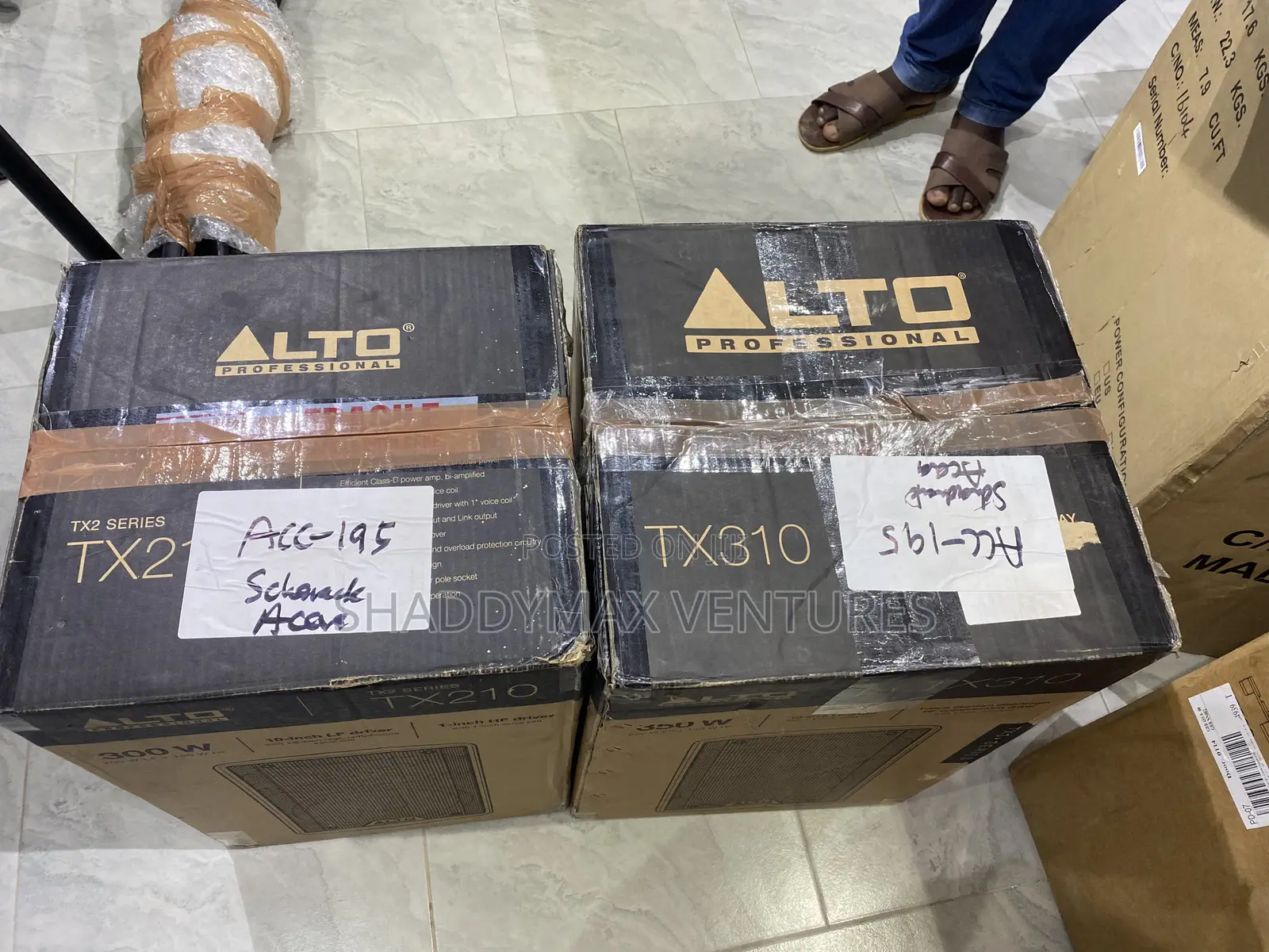 Alto Tx310 + Tx210 Active Monitors