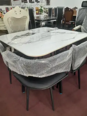 Dinning Table And Chair Marble
