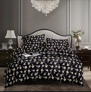 Deep Brown Bedsheets With Pillow Cases