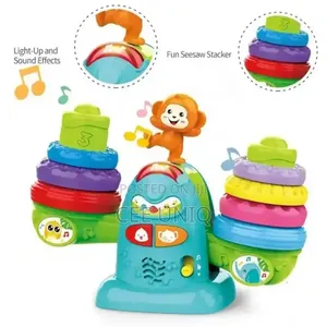 Colourful Seasaw Stacker