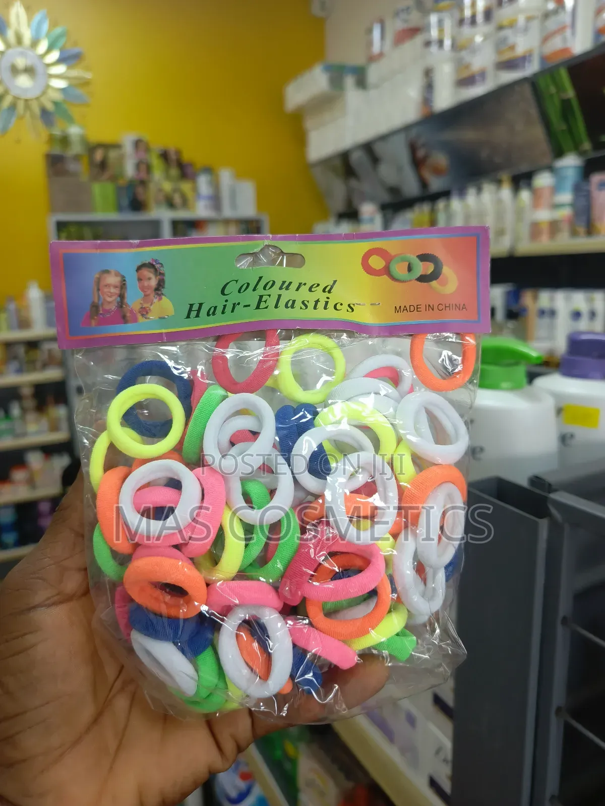 Cotton Toddler Hair Ties for Girls, Multicolor Hair Holders