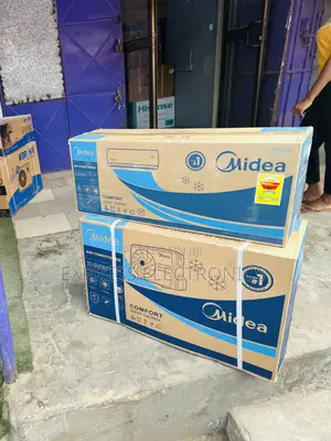 Low Noise Air Throw Slit Inverter 2.0hp Midea Air Conditione
