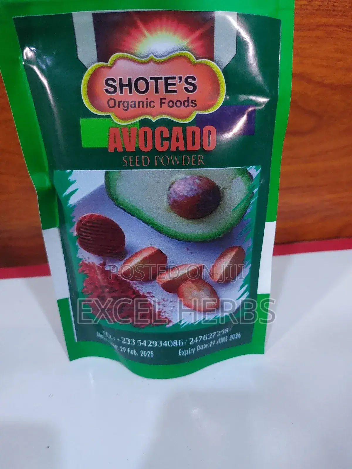 Organic Avocado Seed Powder