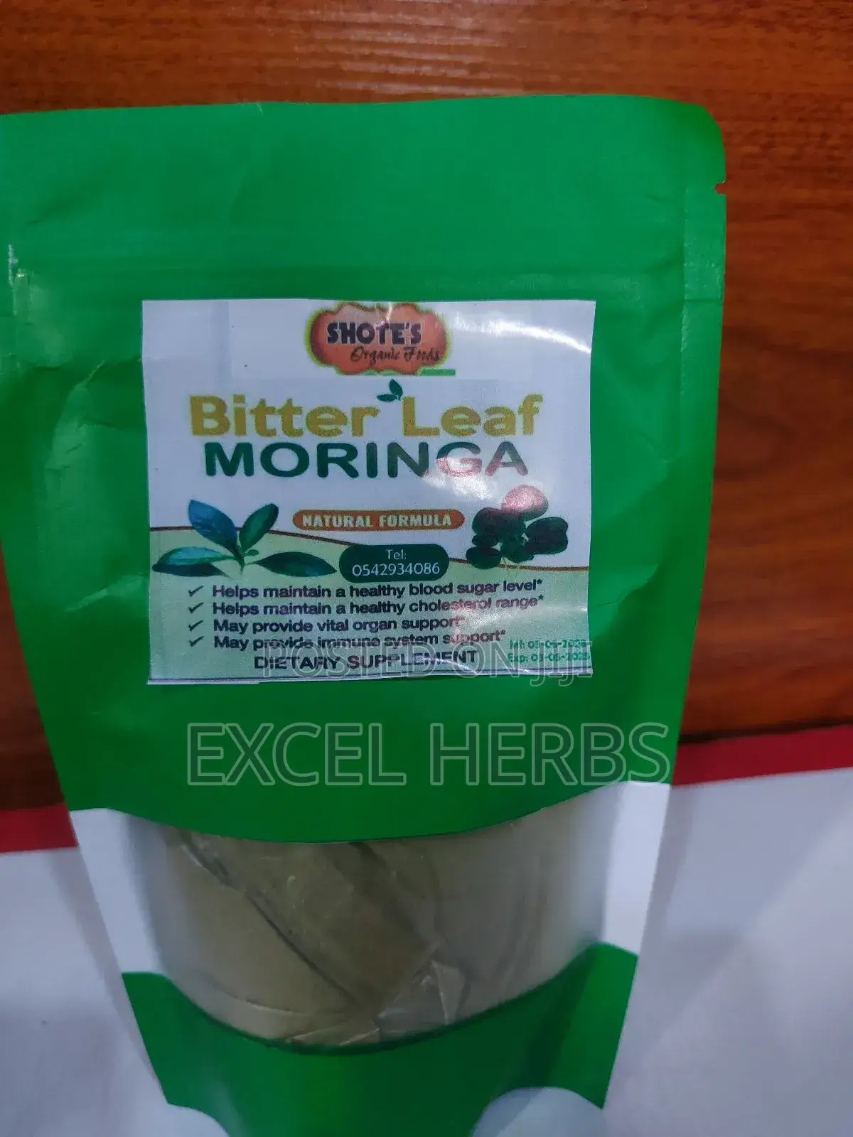 Organic Bitter Leaf Moringa