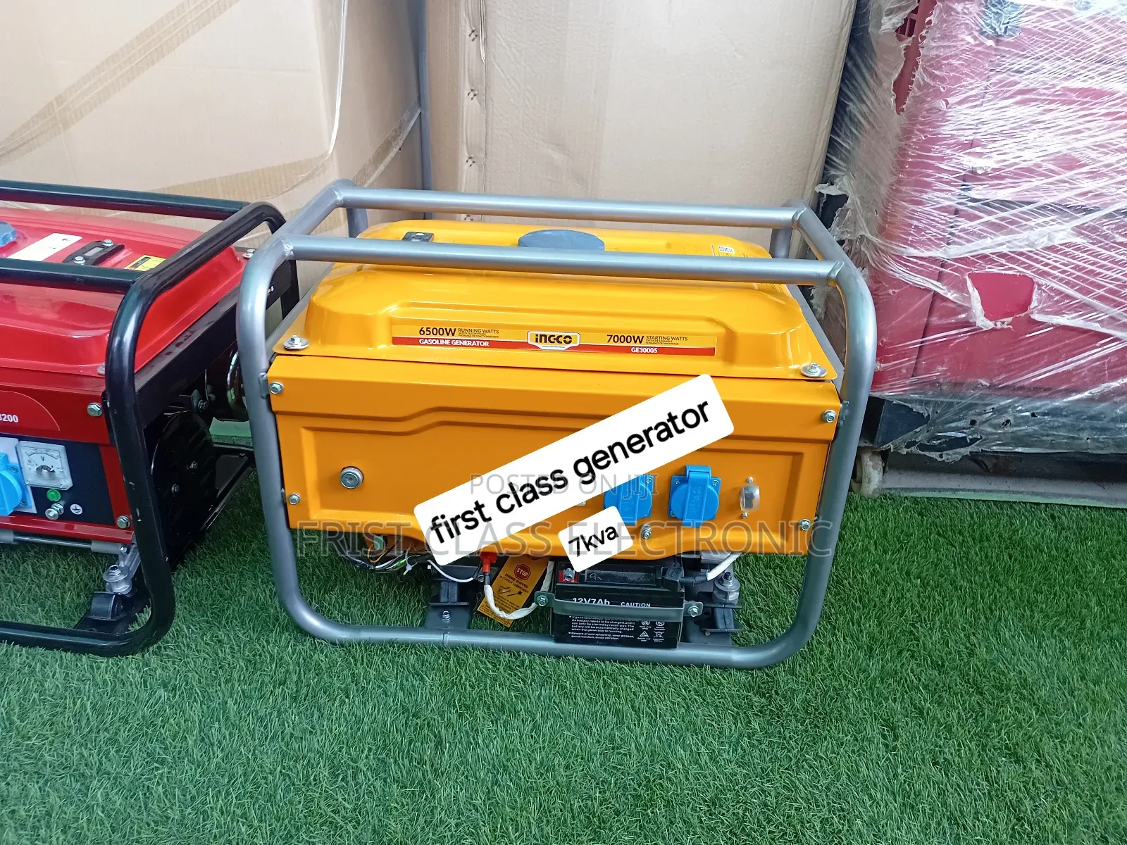 7.0kva Petrol Genset With Air Cooled Engine