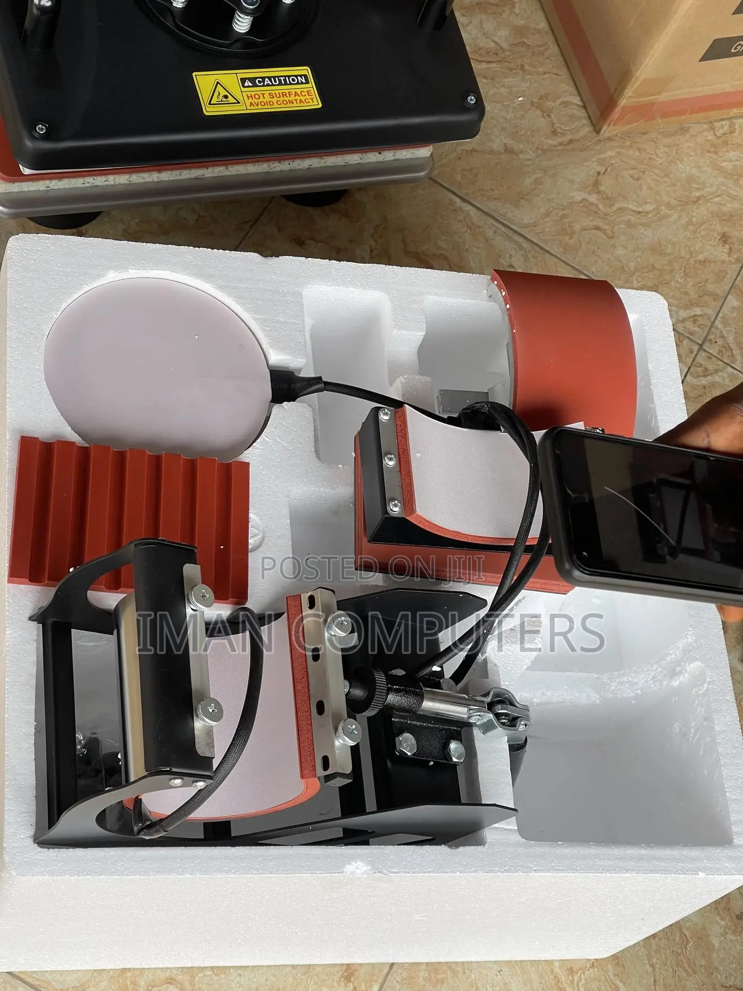 Combo Heat Press Machine 5-in-1