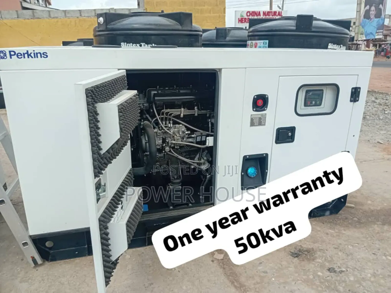 Stentorian 50kva Perkins Silent Diesel Generator 50kva