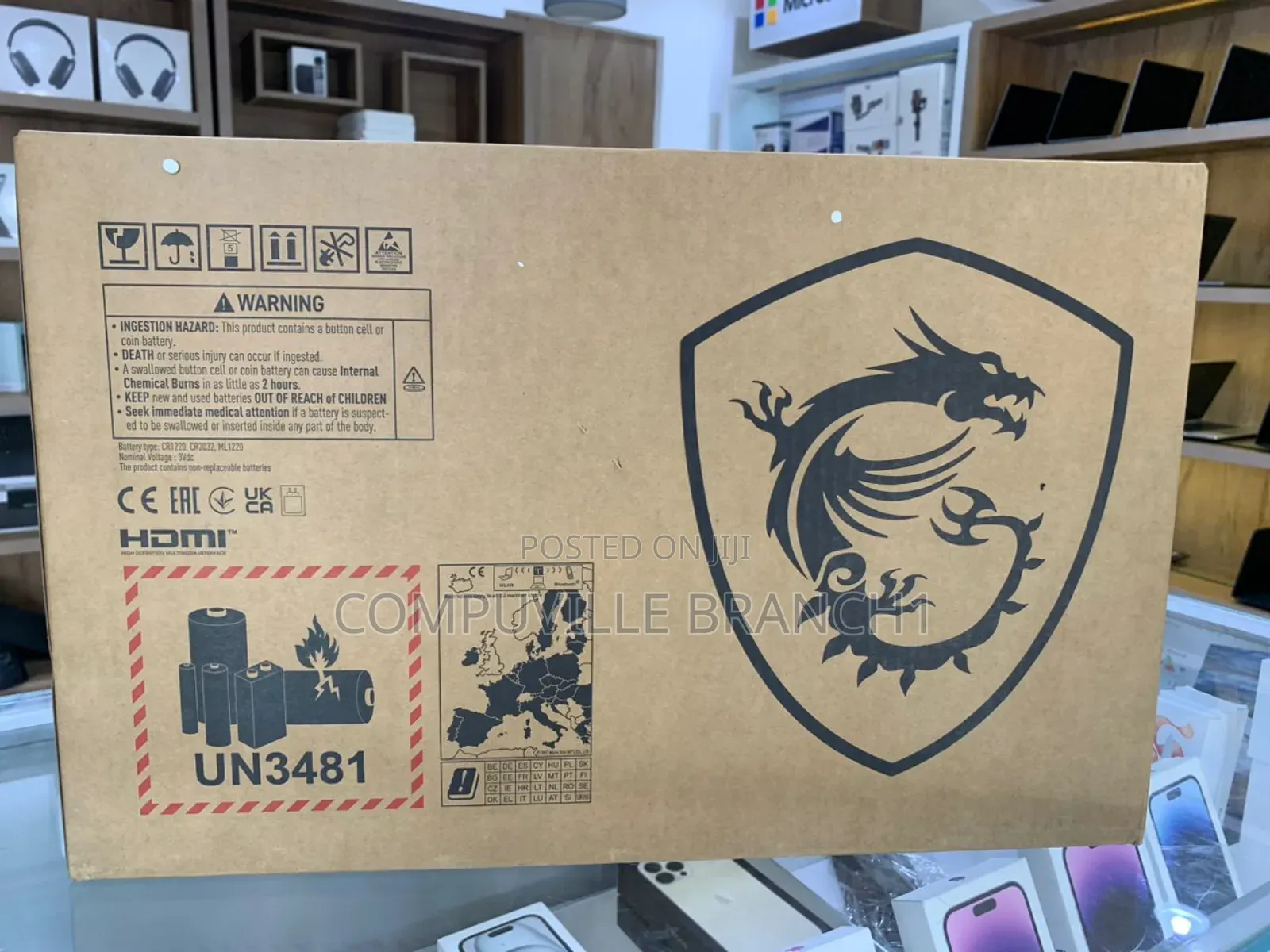 New Laptop MSI Katana 15 16GB Intel Core I7 SSD 1T