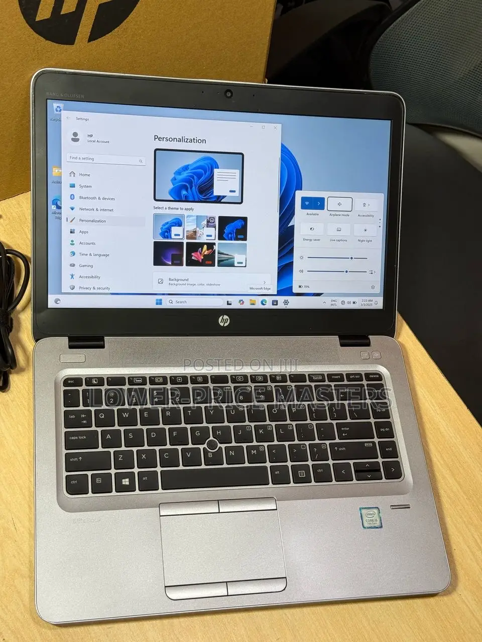 New Laptop HP EliteBook 840 G4 8GB Intel Core I5 SSD 256GB