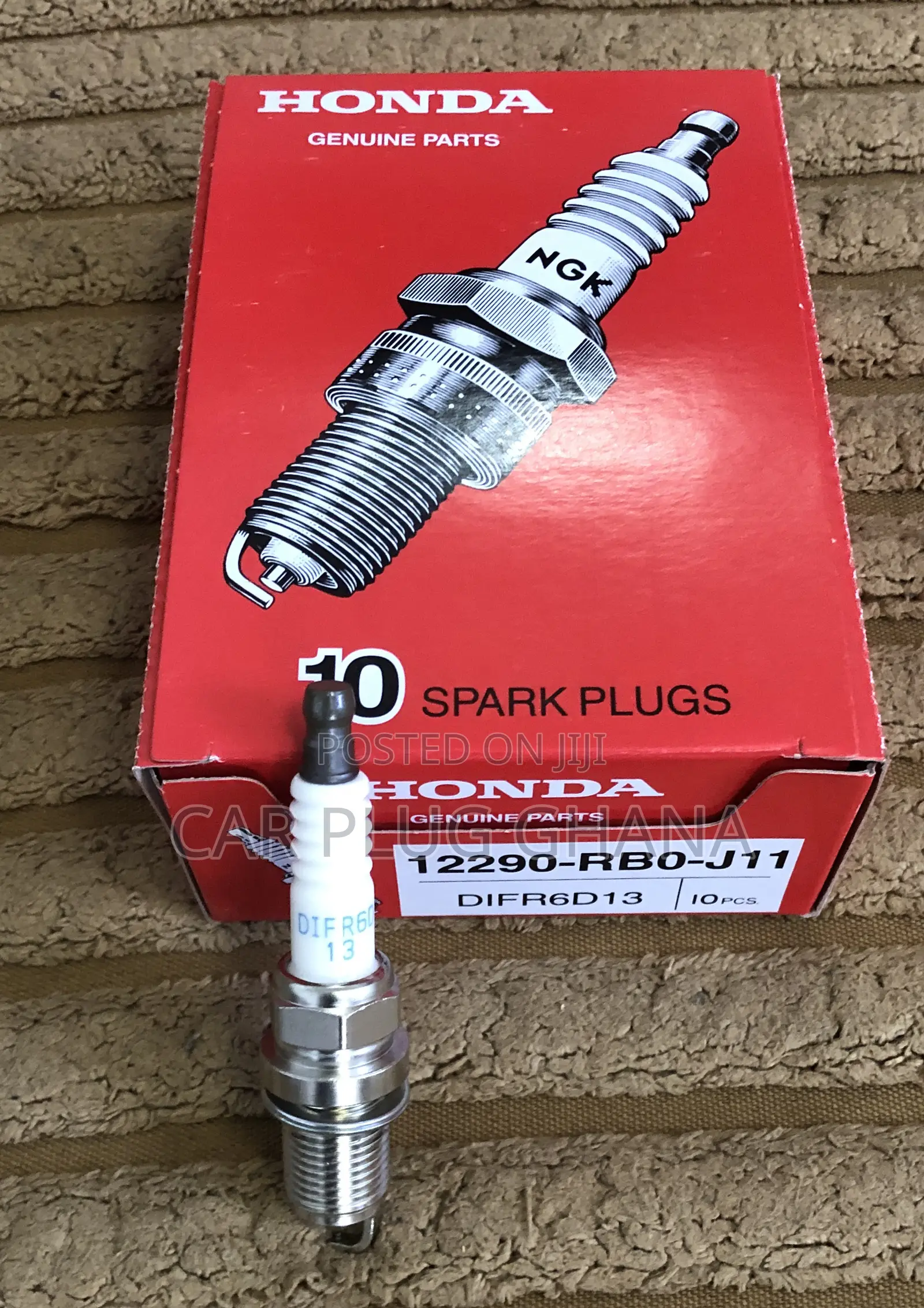 Honda Double Iridium 12290-Rb0-J11difr6d13 16short Sparkplug
