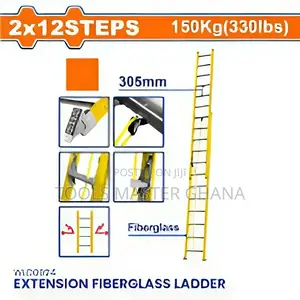 Extension Fiberglass Ladder # Wld0924