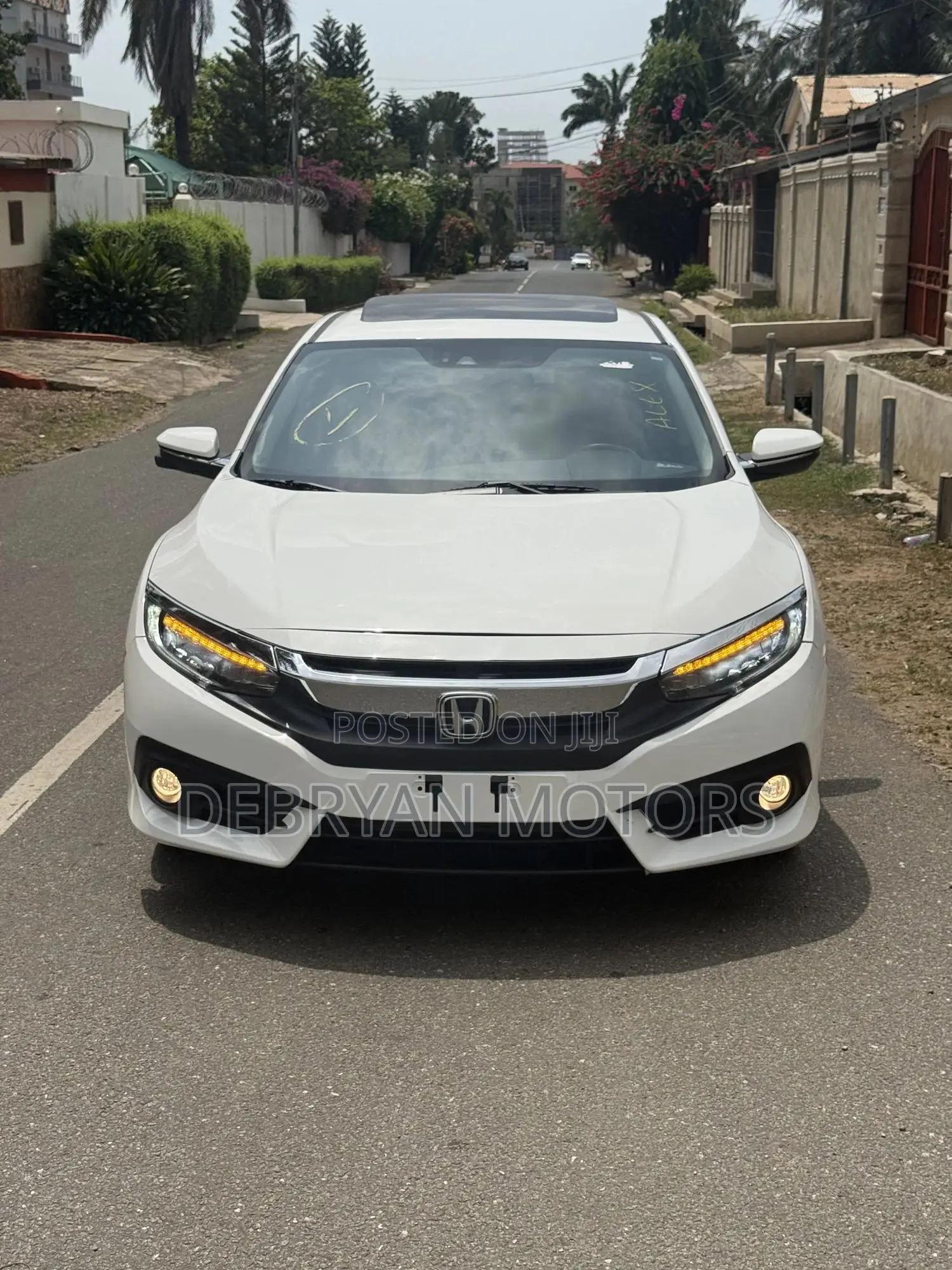 Honda Civic Touring Sedan 2018 White