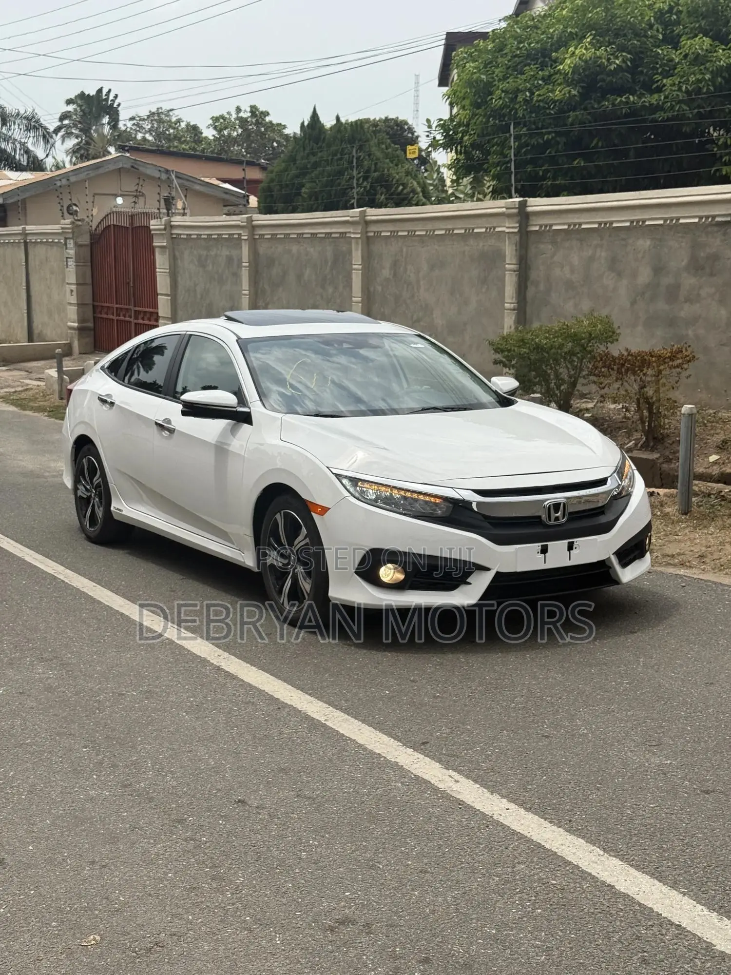 Honda Civic Touring Sedan 2018 White