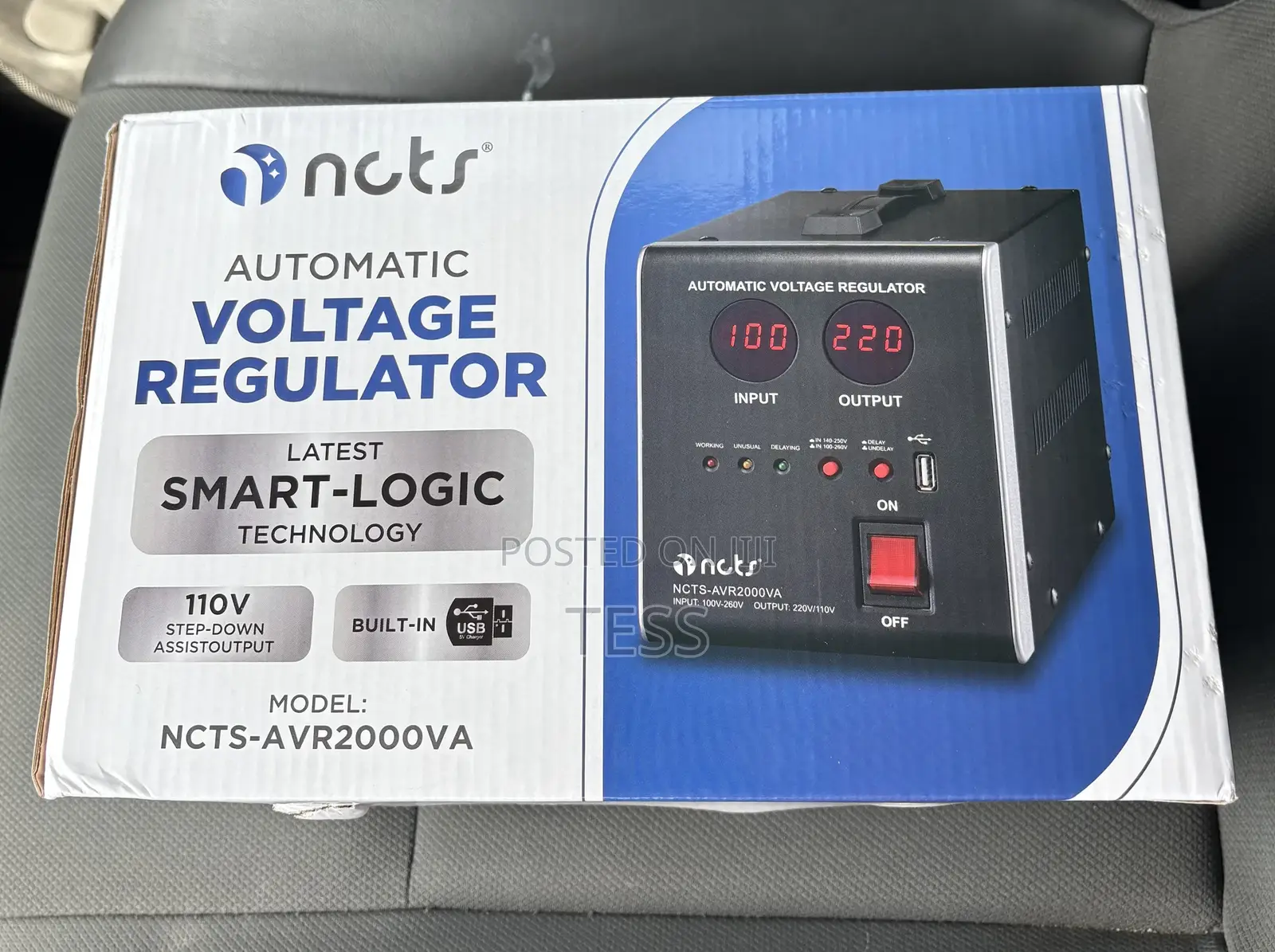 Ncts 2000va Stabilizer+Automatic Voltage Regulator Stepdown
